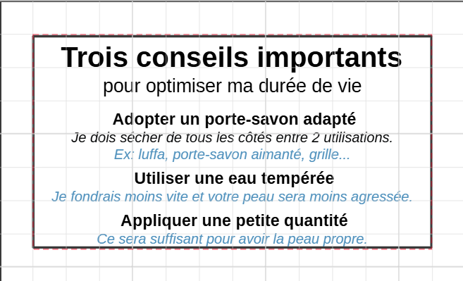 Conseils utilisation savons solides