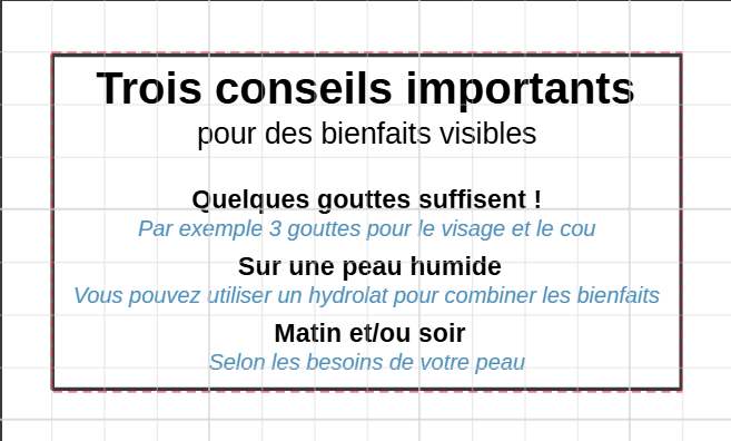 Conseils utilisation sérum visage et corps