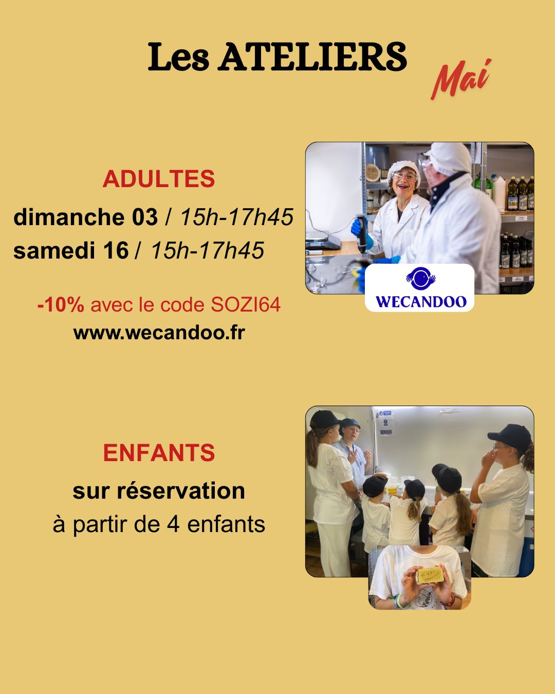 ateliers adultes